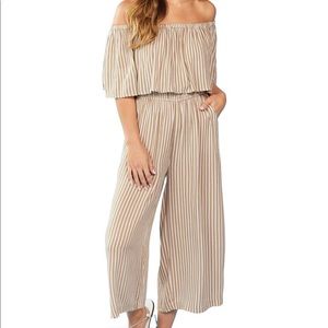 Mud Pie Striped Jumpsuit